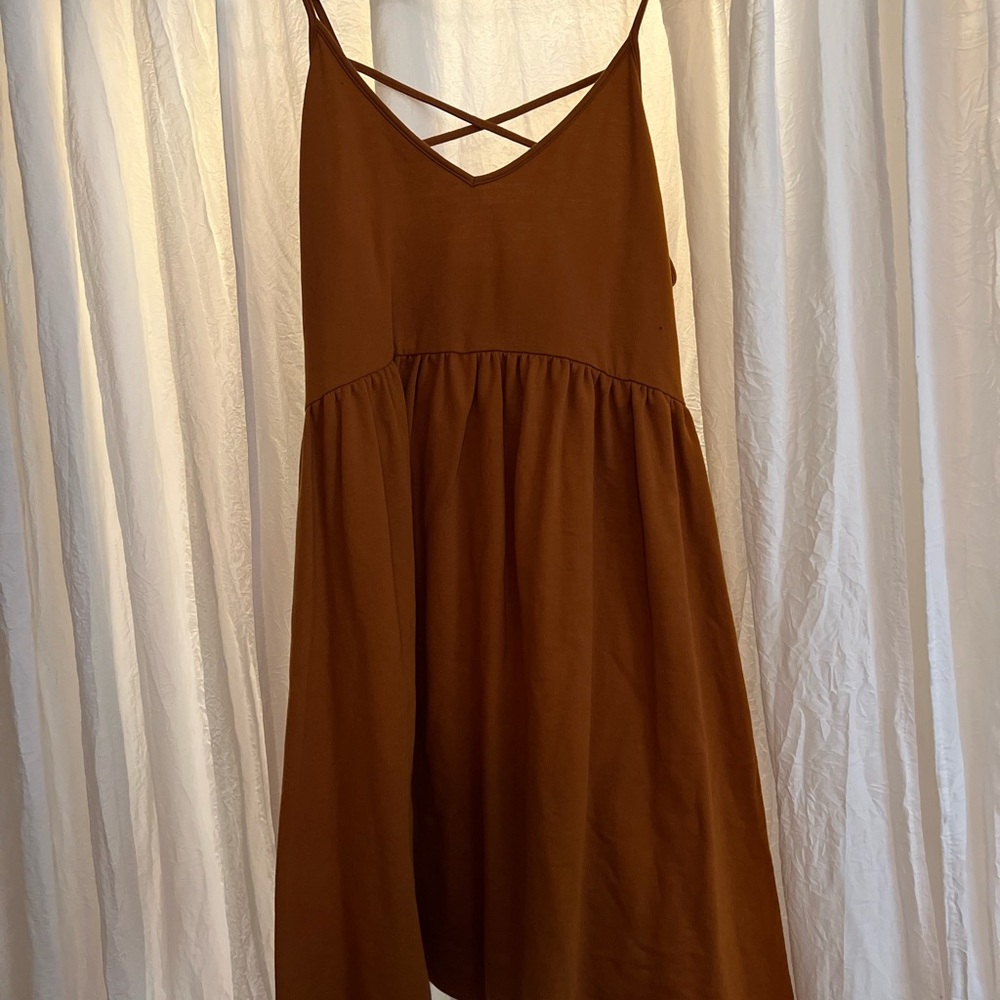 💚2 for 15💚 Wild fable Burnt orange summer dress